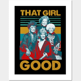 THAT GIRL GOOD RETRO Posters and Art